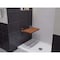 Steamspa Leisure 20 in. Teak Wood Wall Mounted Folding Shower Seat in Brushed Nickel Finish SSP-D-7-BN - alternate 5